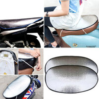 Tấm miếng lót bạc che nắng yên xe máy loại lớn 34 x 78cm