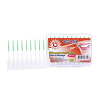 Tăm nha khoa silicone siêu mềm EQ Tech Interdental Brush Clean & Massage 30pcs