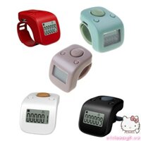 Tầm Nhìn Mini Sạc Kỹ Thuật Số LCD Tally Counter 6 Chữ Số Đếm Hạt Cầu Nguyện Clicker 6 Kênh Đếm