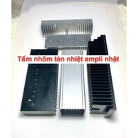 tấm nhôm tản nhiệt ampli Nhật Mỹ dạng ống và xương cá nhiều kích thước cho khách hàng lựa chọn, nhôm dày tản nhiệt nhanh