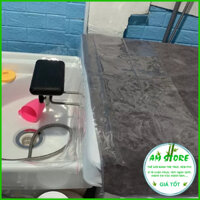 Tấm nhựa dẻo lót giường gội đầu, chắn nước tốt, dày dặn, trong suốt, kích thước 70cmx180cm dày 0.5mm