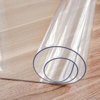 tấm nhựa dẻo pvc trong suốt khổ 1mx1m2 dầy 1li dùng trải giường , bàn , rèm che