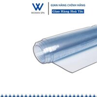 Tấm nhựa dẻo trong suốt trải giường Massage, Tắm trắng, giảm béo 70Cm x 170Cm,dùng cho giường massage