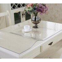 TẤM NHỰA DẺO TRONG SUỐT TRẢI BÀN - TẤM KÍNH DẺO ( Dày 1mm)