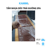 Tấm Nhựa Dẻo Trong Suốt Trải Giường Massage, Giường Gội, Tắm Trắng Giảm Béo Tấm Trải Giường 80*180