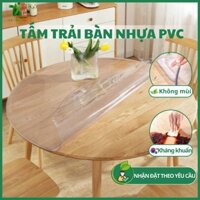 Tấm Nhựa Mềm Trong Suốt, Nhựa PVC Chống Nước, Trải Bàn, Trải Giường, Lót Vai Gáy Đa Năng
