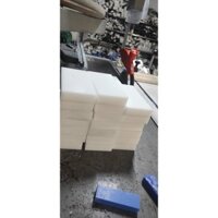 Tấm nhựa POM Hàn Quốc màu trắng 25x120x190mm, 25x120x390mm
