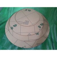 Tấm nhựa tròn mica, acrylic 5mm, tấm nhựa trong suốt 300-500mm DIY-VN
