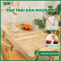 Tấm Nhựa Trong PVC Dẻo, Trải Bàn Chống Thấm Nước, Trải Giường, Che Mưa Nắng, Chắn Gió