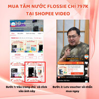 Tăm nước 2 chiều Flossie Ultra chính hãng. Vòi phun 2 chiều đầu tiên cho người niềng răng