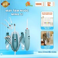 Tăm Nước Mina S1. Máy Tăm Nước Gắn Vòi Không Dùng Điện Công nghệ Nhật. Bảo Hành Đổi Mới 36 Tháng