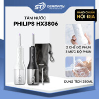 Tăm Nước Philips HX3806/33 HX3806/31 Model Mới Nội Địa Đức, Máy Tăm Nước Philips Cầm Tay Sạch Sâu GSTElectronic