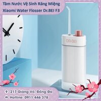 Tăm Nước Vệ Sinh Răng Miệng Xiaomi Water Flosser Dr.BEI F3 - Hàng Chính hãng Xiaomi