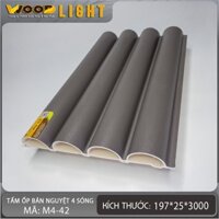 Tấm Ốp Bán Nguyệt 4 Sóng To M4-42