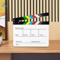 Tấm ốp lưng Acrylic Phim Clapper Board Slate để trang trí nhà xưởng phim