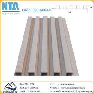 Tấm ốp nhựa đá vân gỗ NTA 60048