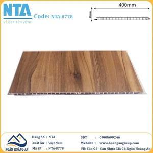 Tấm ốp nhựa đá vân gỗ NTA 8778