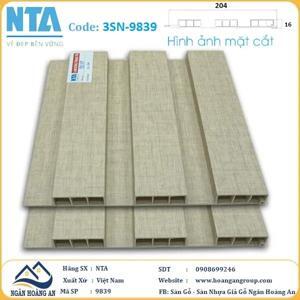 Tấm ốp nhựa vân giấy dán tường NTA 9839