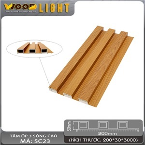 Tấm ốp sóng cao có vân Việt Ý SC23
