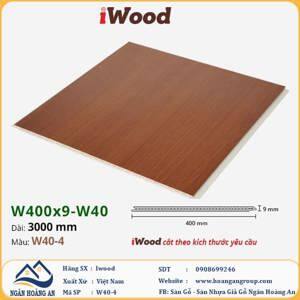 Tấm ốp tường trần iWood W40-4