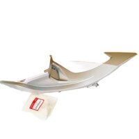 Tấm ốp yếm phải Air Blade 125 2014-2019 Màu Xám Bạc NHB18M Zin Honda - 64410K66V00ZB
