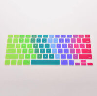 Tấm phủ phím silicon dành cho Macbook đủ dòng - Colourful - The New Macbook 12 inch