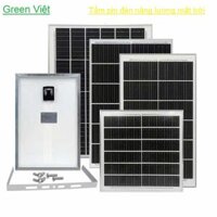 Tấm Pin Đèn Năng Lượng Mặt Trời 100W – 1000W