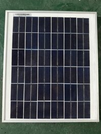 Tấm pin mặt trời Poly 12W Voc 10.5V tiện lợi