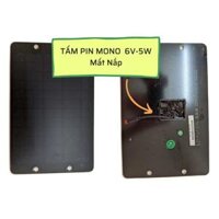 Tấm pin MONO năng lượng mặt trời 6v-5w - MONO 6V-5W Mất Nắp
