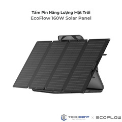 Tấm pin năng lượng mặt trời gập gọn EcoFlow 160W Solar Panel
