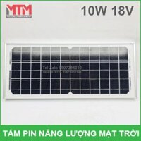 Tấm pin năng lượng mặt trời 18V 10W chính hãng
