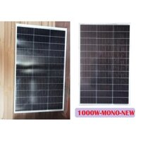 Tấm pin năng lượng mặt trời Mono 100W 2024 Tặng Jack MC4 - Mono 100W SOYER TECH 935*580*30mm