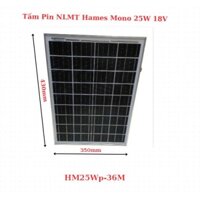 Tấm pin năng lượng mặt trời Mono 25W 18V