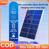 Tấm Pin NĂNG LƯỢNG Mặt Trời nạp điện 20W 25W 30W solar panel mini TẤM PIN NĂNG LƯỢNG MẶT TRỜI MONO 18V