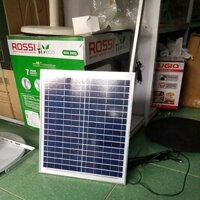 Tấm pin năng lượng mặt trời sạc acqy 18v 20w