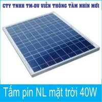 TẤM PIN NĂNG LƯỢNG MẶT TRỜI 40W