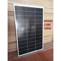 Tấm pin năng lượng mặt trời Mono 100w  580*935*30mm  Tặng Jack MC4 - Mono 100W SOYER TECH mẫu mới