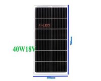Tấm pin năng lượng mặt trời MONO 40W 18V