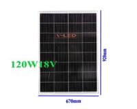 Tấm pin năng lượng mặt trời MONO 120W 18V V-LED