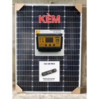Tấm pin năng lượng mặt trời 150w mono kèm sạc suder 30A