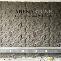 TẤM PU GIẢ ĐÁ ỐP TƯỜNG, TRANG TRÍ VÁCH TI VI