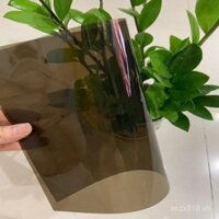 Tấm PVC màu trà đen 0.5/0.8/1mm, tấm cứng PC trong suốt, tấm nhựa PET, vật liệu cuộn nhựa mỏng