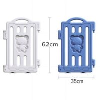 Tấm RỜI quây cũi Gấu  ghép  nhựa dành cho bé đủ màu(1 tấm )