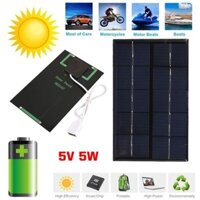 Tấm sạc pin năng lượng mặt trời 5V 5W