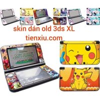 tấm skin dán in hình old 3ds xl Nintendo 3DS XL Skin decan trang trí máy 3ds xl