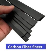 Tấm sợi Carbon cường độ cao 0,3-6mm Tấm nghiền sợi Carbon Tấm phẳng rắn Tấm Carbon -3 / 5 / 10 tờ