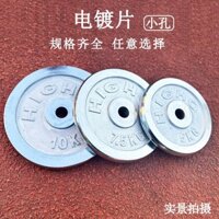Tấm tạ mạ điện 510/20 kg Tấm tạ lỗ nhỏ Tấm đối trọng bằng gang Thiết bị tập Tạ Tại Nhà