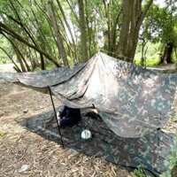 Tấm Tăng che võng Quân Đội, Tấm Trải quân nhu và dây dù 16 mét