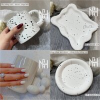 Tấm thạch cao chụp ảnh nail Decor nail style Hàn, phụ kiện chụp ảnh nail, Khay trứng cút chụp ảnh , cốc chụp ảnh
