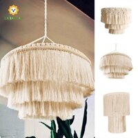 Tấm thảm dệt LABAICAI Tấm che đèn mộc mạc Đèn cố định khách sạn